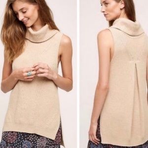 Anthro Angel of the North Sleeveless Sweater